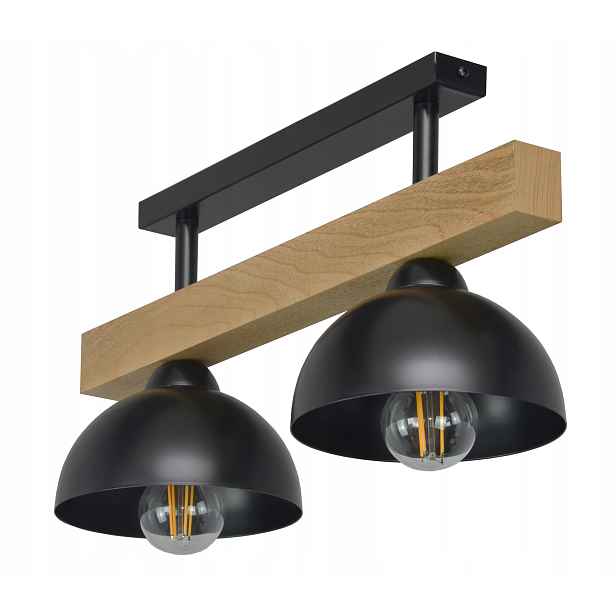 Stropní Svítidlo Stropní Led Lampa E27 Dřevěná Do Kuchyně Obývacího Pokoje Nad Stůl