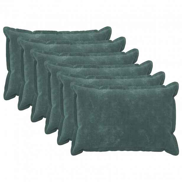 vidaXL Povlak na polštář 6 pcs HOUTEN Mořsky modrá 50 x 70 cm