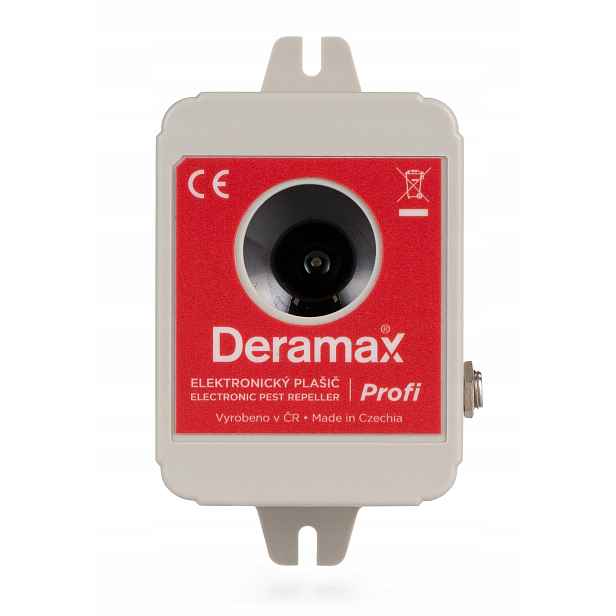 Deramax Profi Ultrazvukový plašič kun a hlodavců