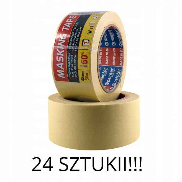Set 24-PAK Malířská Páska 48 mm/50 m Painter TAS0594
