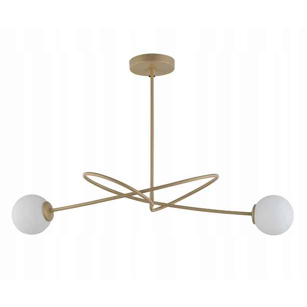 Stropní Svítidlo Velvet Sigma Lighting Minimalistická Zlatá 2xG9