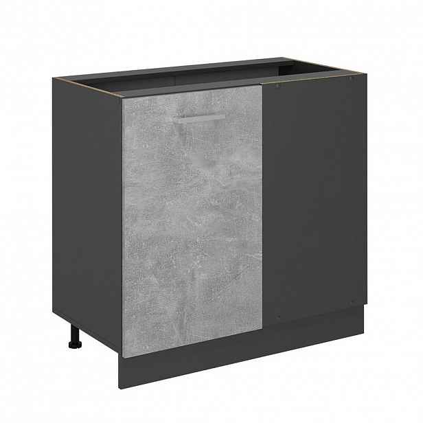 Vicco ROHOVÁ SKŘÍŇKA R-Line Beton 86 cm bez pracovní desky