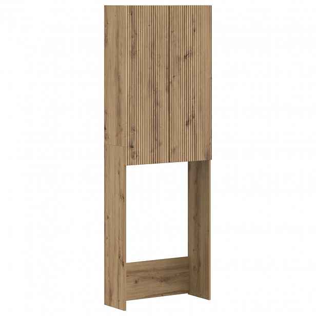 vidaXL Toaletní skříňka ARNHEM Dub artisan 66 x 25,5 x 190 cm