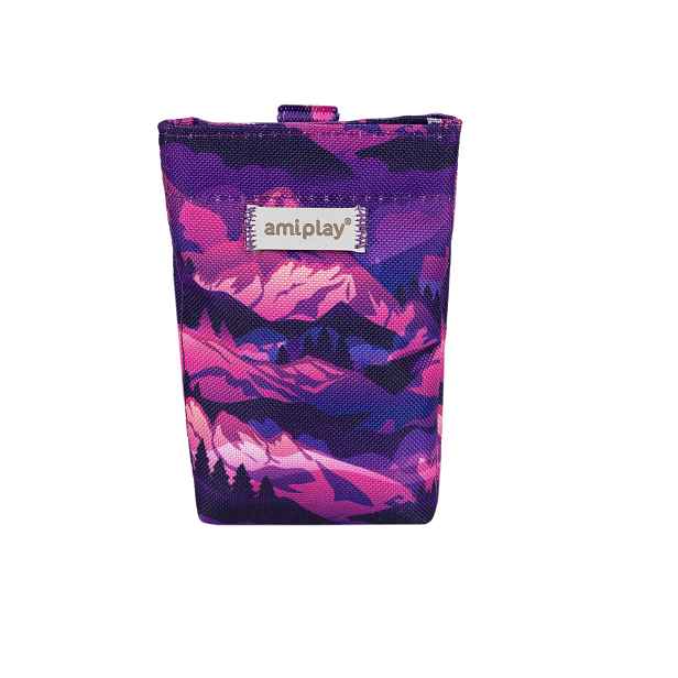 Pouzdro na sáčky na psí exkrementy NATURE vzor A 6x2x11 cm