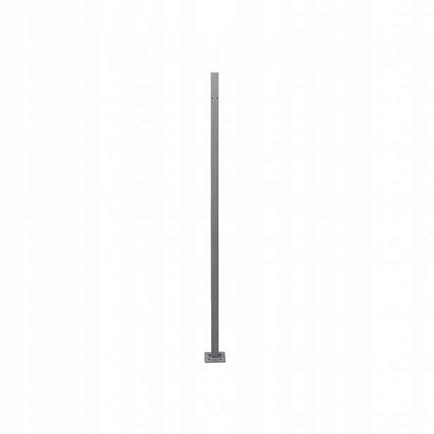 Sloupek pro montáž boční markýzy 11,5 cm Šedý Držák na markýzu