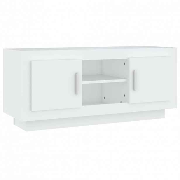 vidaXL TV skříňka bílá 102 x 35 x 45 cm kompozitní dřevo
