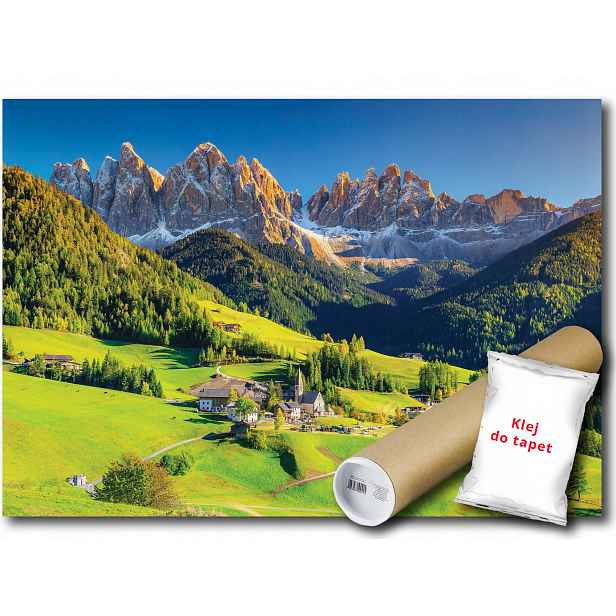 Vinylová fototapeta Hory Alpy Krajina 368x254 Výprodej