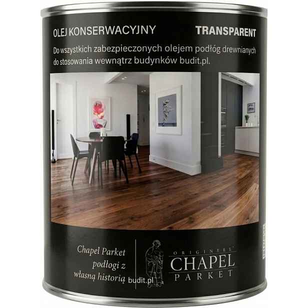 Chapel Parket olej pro péči o podlahy, olejovaný, Bezbarvý