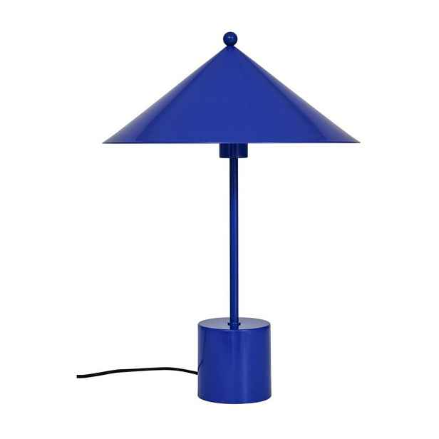 Modrá kovová stolní lampa (výška 50 cm) Kasa – OYOY Living Design