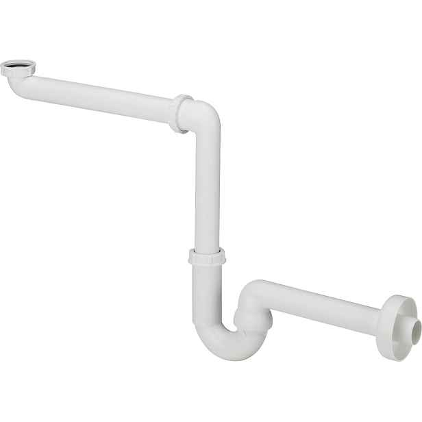 Trubkový polosifon plast bílý 5/4x32