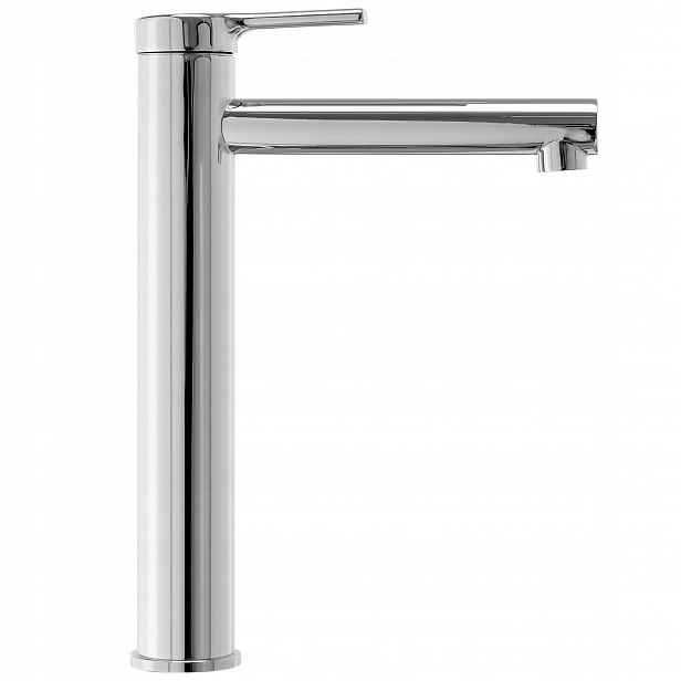 Umyvadlová baterie Vysoká Stříbrná Rea Pixel Chrom Výtokové Ramínko 11,5 cm