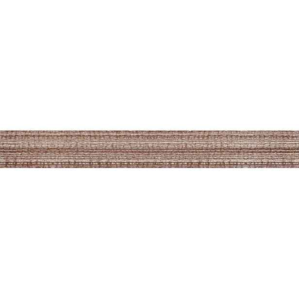 Listela Rako Textile fialová 4x40 cm mat WLAMH020.1