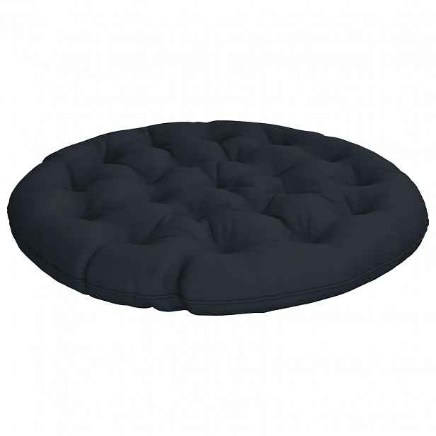 vidaXL Polštář na papasan VIANEN 100% polyester Tmavě modrá