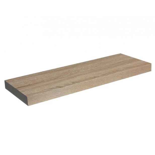 Nástěnná police Basic 60 cm, dub sonoma