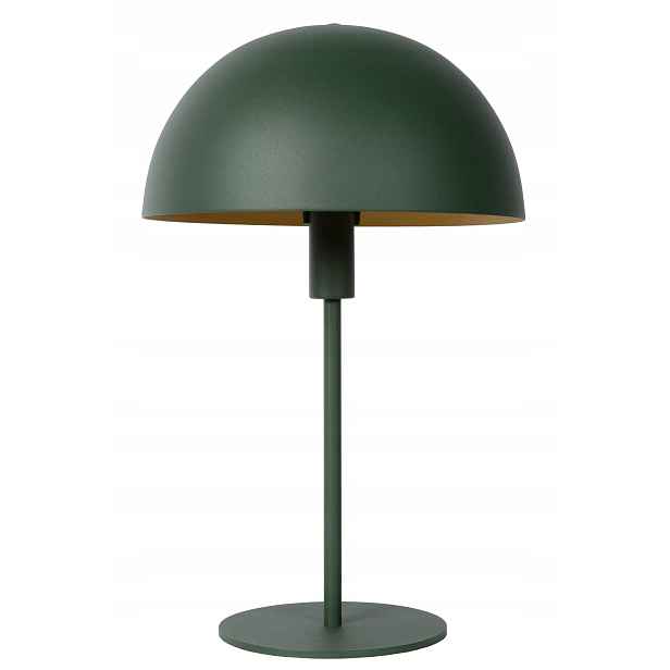 Eklektická stolní lampa zelená E14 40 cm 25 W Siemon Lucide