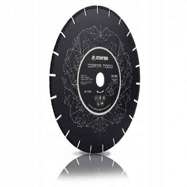 Kotouč diamantový segmentový Corta Todo, Ø 230 x 22,2 mm, Stayer