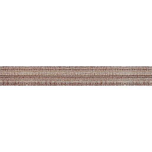 Listela Rako Textile fialová 4x40 cm mat WLAMH020.1