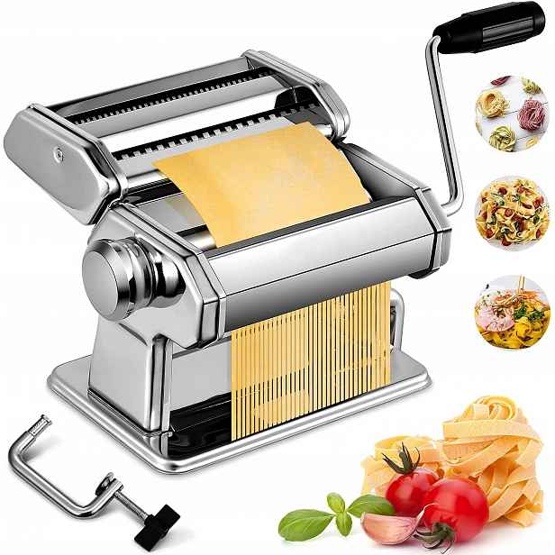 Ocelový strojek na těstoviny Velký lasagne Spaghetti Linguine 5v1