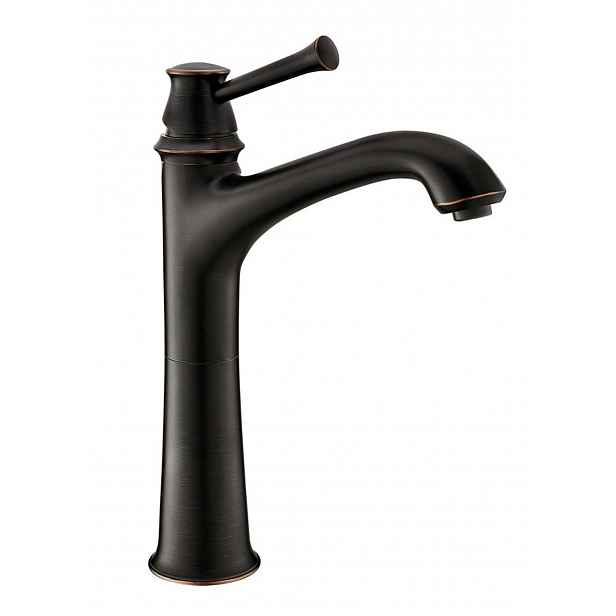 Sapho Soliter - Umyvadlová baterie Classic, matná černá/bronz AZ006WB