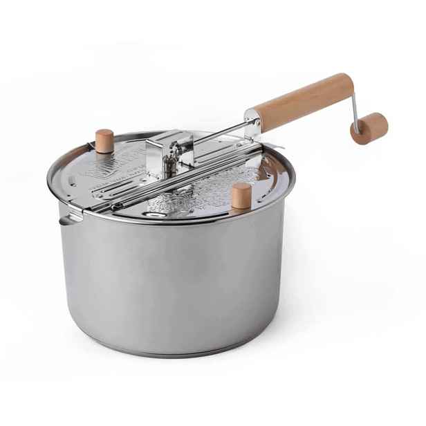 Kotlík na popcorn Whirley Pop nerezová ocel gastrorent.pl