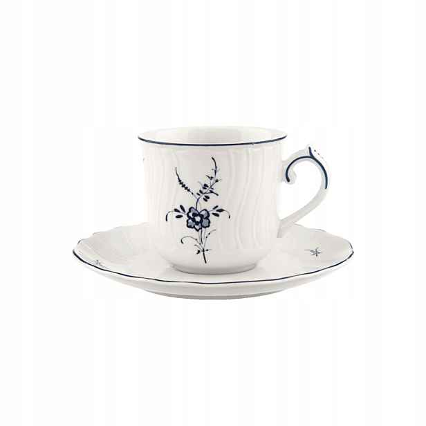Šálek na kávu s podšálkem Villeroy & Boch Old Luxembourg, 120 ml