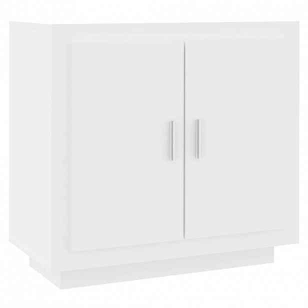 vidaXL Příborník bílý 80 x 40 x 75 cm kompozitní dřevo