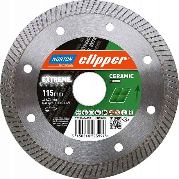 Diamantový kotouč Clipper Extreme Ceramic 115x22,23 mm
