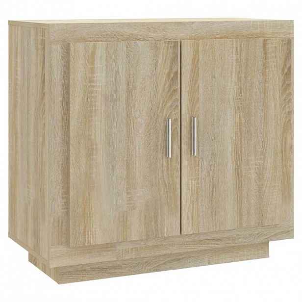 vidaXL Příborník dub sonoma 80 x 40 x 75 cm kompozitní dřevo