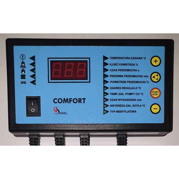 Ovladač Comfort pro každou zásypovou pec C.o.