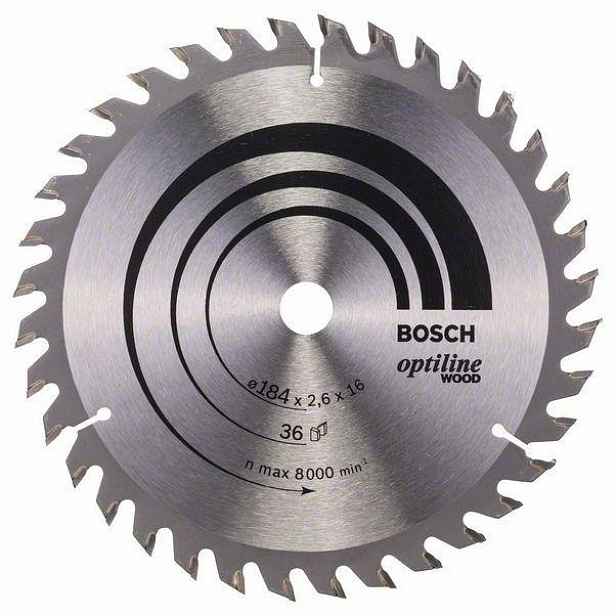 Bosch Kotoučová Pila 184/2,6/16 Z36 Opti