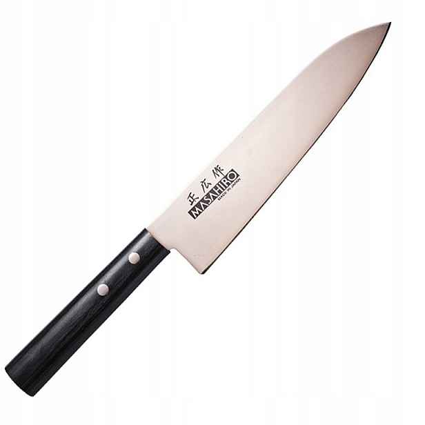 Nůž šéfkuchaře Masahiro Sankei 35842 180 mm MBS-26 59 Hrc pakkawood