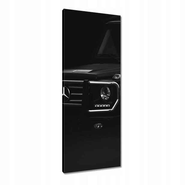 Obrazy 40x100 Mercedes černý terénní