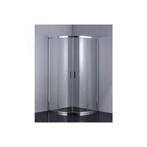 HOPA Olsen Spa Barcelona Plus čtvrtkruhový sprchový kout 90 x 90 cm s matným sklem grape 6mm