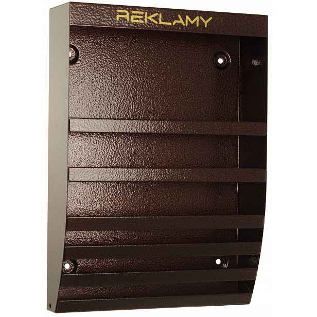 Krabička Na Reklamy Noviny Letáky Tisk 34 x 24 CM Bronz Antik Polsko