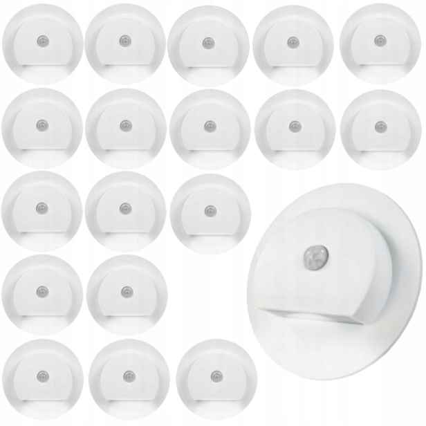19 X Led Schodišťová Lampa Na Schody 230 V, Senzor Pohybu Soumraku