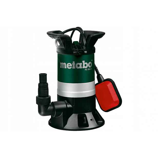 Metabo Ponorná Pumpa Ps 7500 S Pro Špinavou Vodu 0250750000