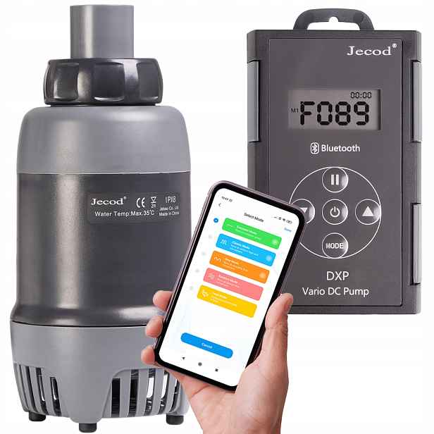 Oběhová Pumpa S Bluetooth Pro Mořské Akvárium Allegro Jecod DXP-8000
