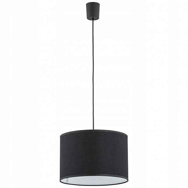 Závěsná lampa Rondo černá 3xE27 Dekorativní Kuchyňské Osvětlení Pokoje