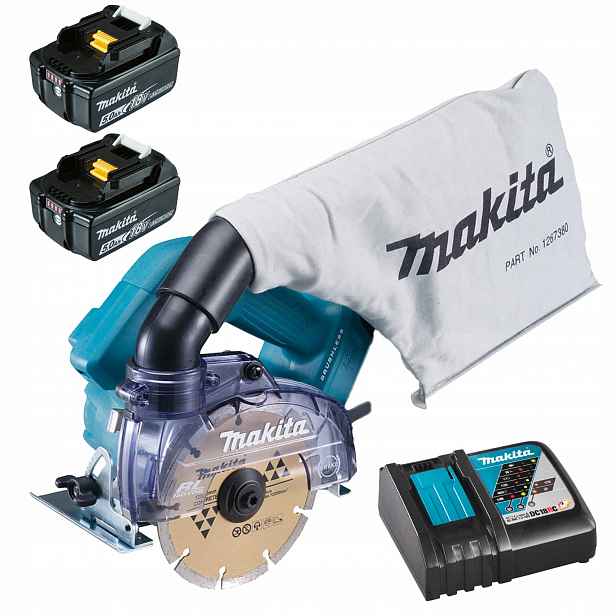 Makita DCC500RTE Řezačka 125 mm 2x5,0 Ah 18 V