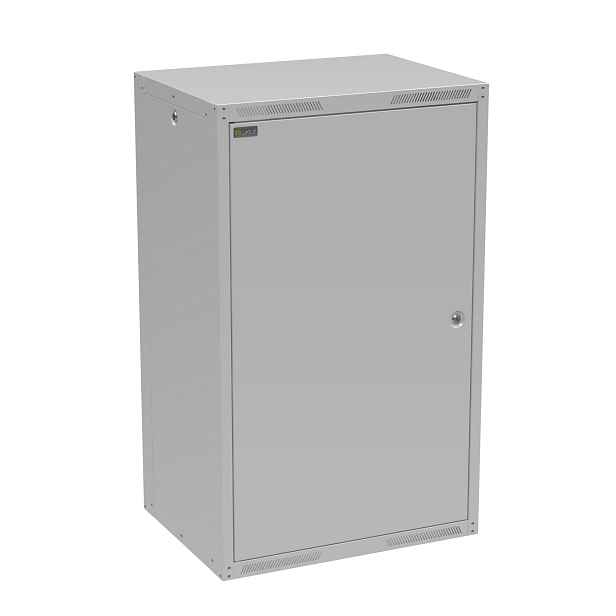 Rozvaděč datový nástěnný 19" Solarix GrandN DUO 20U plechové dveře