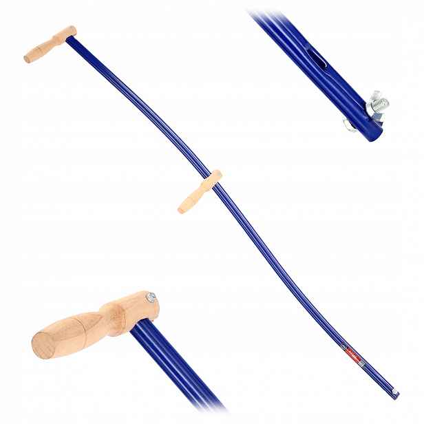 Kosisko Na Ruční Kosu Kovové Zahradní Styl Rukojeť Pevná 147 cm