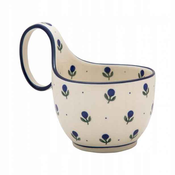 Omáčník Čerpak 11.5 cm Umělecká keramika Bolesławiec dek 0135 Jagody