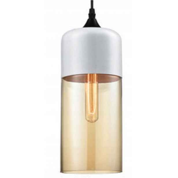 Orebro 1 White – moderní závěsná lampa, bílá barva