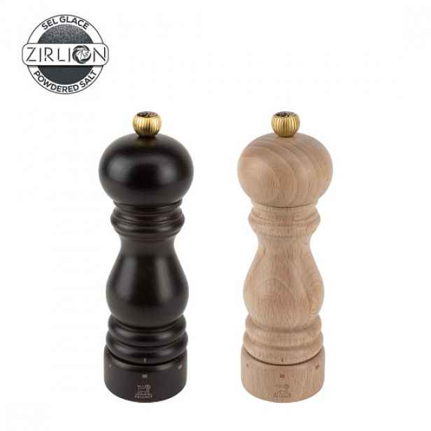 Sada 2 mlýnků na sůl a pepř, 18 cm, "Paris u'Select Z", Chocolate&Natu