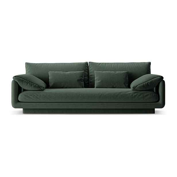 Tmavě zelená pohovka 220 cm Torino – Micadoni Home