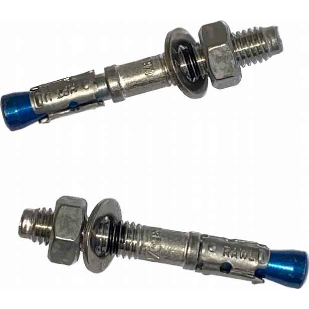 8 x 60 MM kotva do betonu, páska Nerezová, schválení, Rawlplug 100 Ks