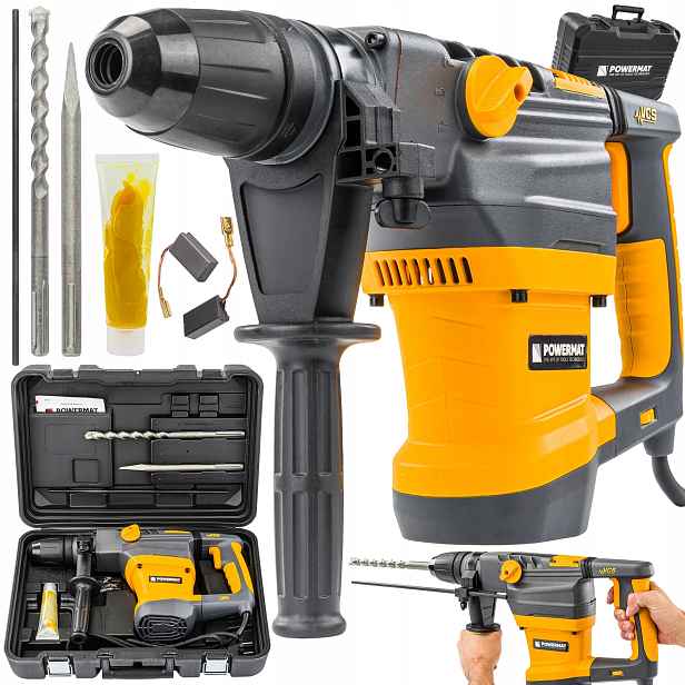 Rotační Kladivo Sds Max 2800W 18J Kufr Sada Regulace Otáček