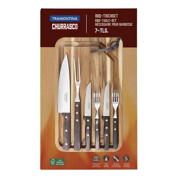 Tramontina Churrasco BBQ set Tramontina