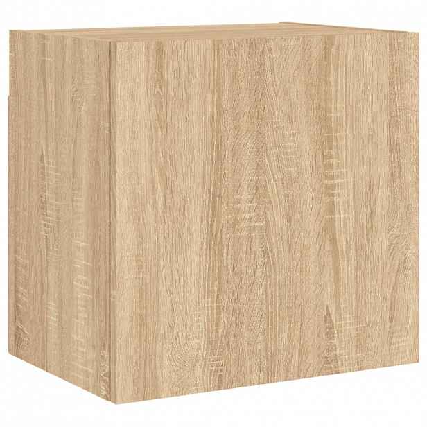vidaXL Nástěnná TV skříňka dub sonoma 40,5x30x40 cm kompozitní dřevo
