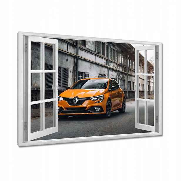 Obrazy 90x60 Oranžový Renault Auto